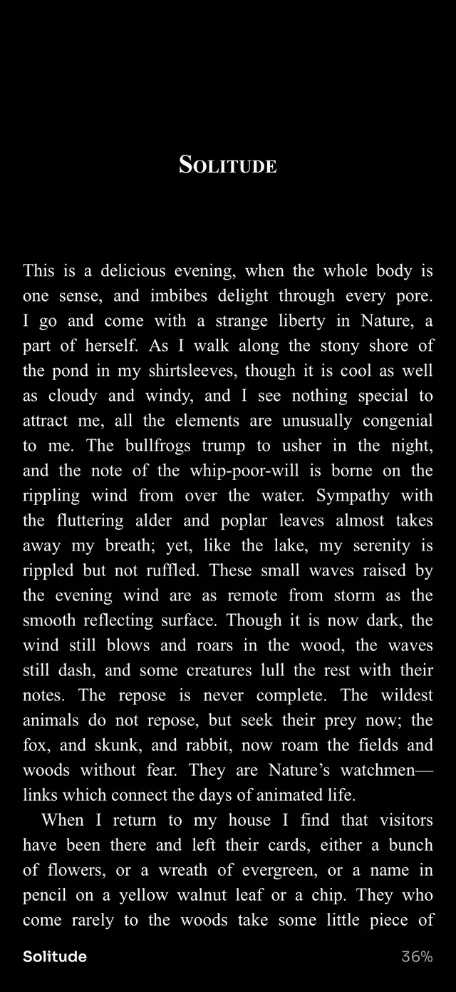 The same book on an iPhone